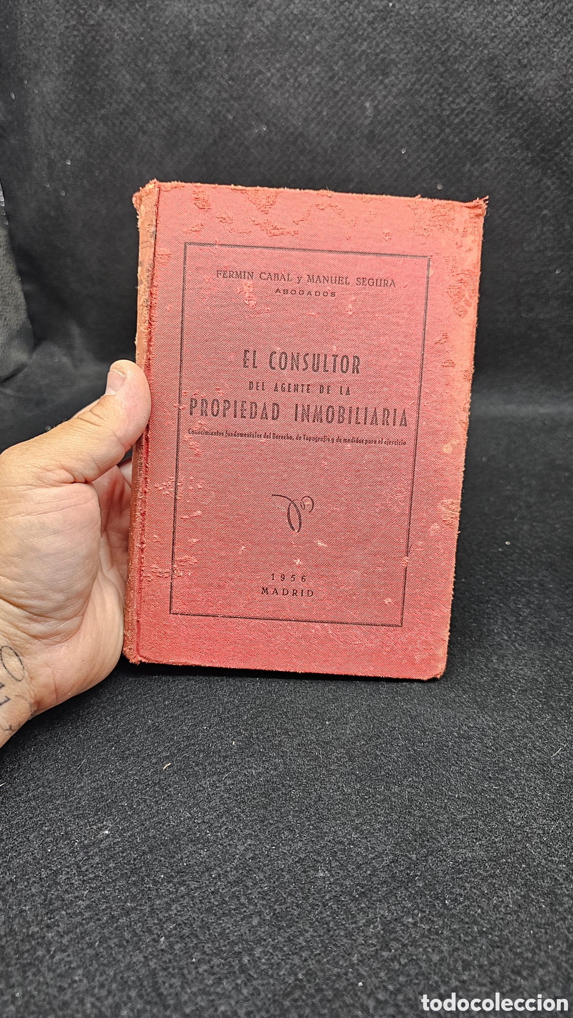 Libros de segunda mano: 1956 El consultor de la agente de la propiedad inmobiliaria