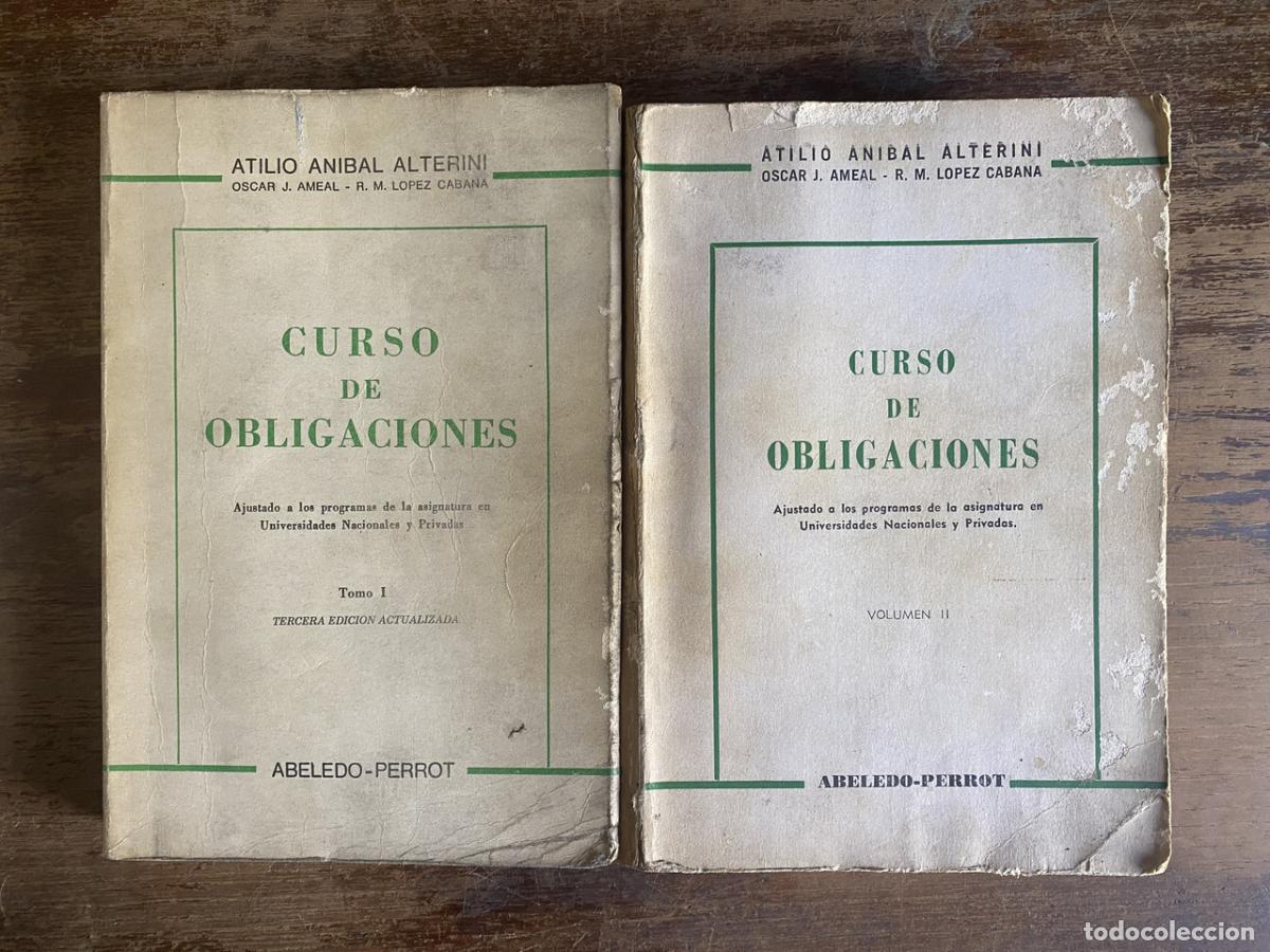 Libros de segunda mano: Curso de obligaciones - Alterini Atelio Anibal
