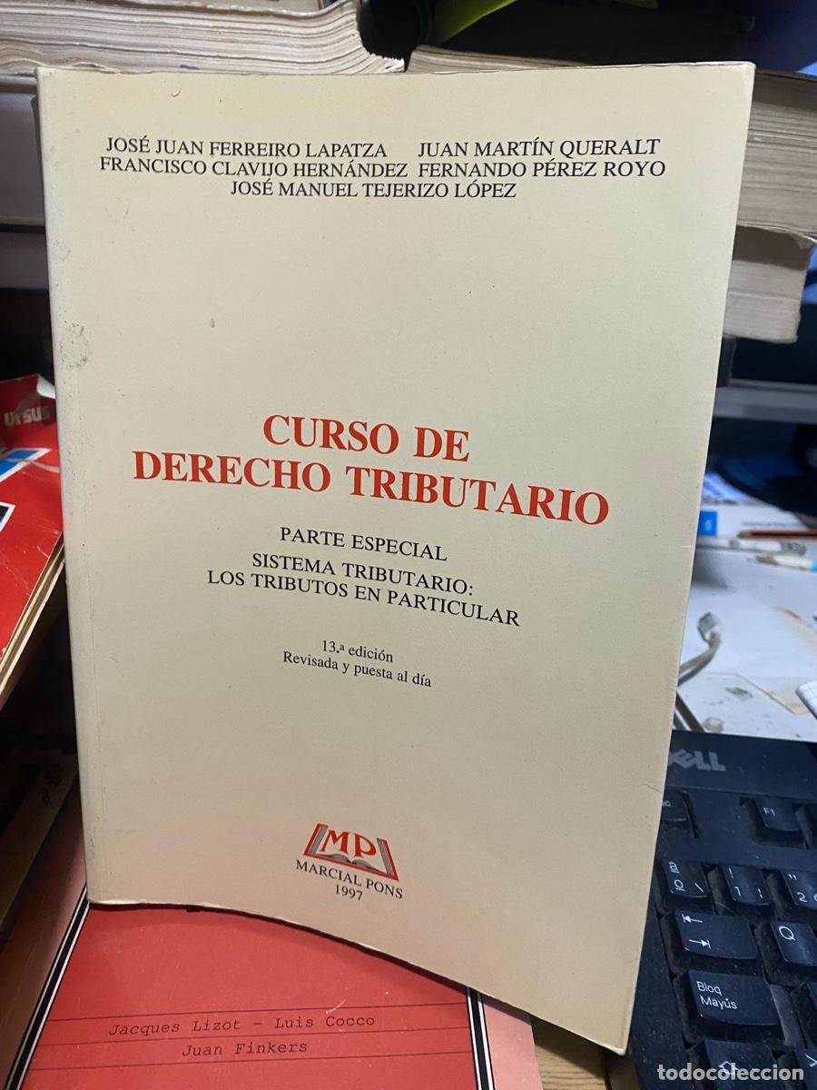 Libros de segunda mano: curso de derecho tributario, marcial Pons 1997