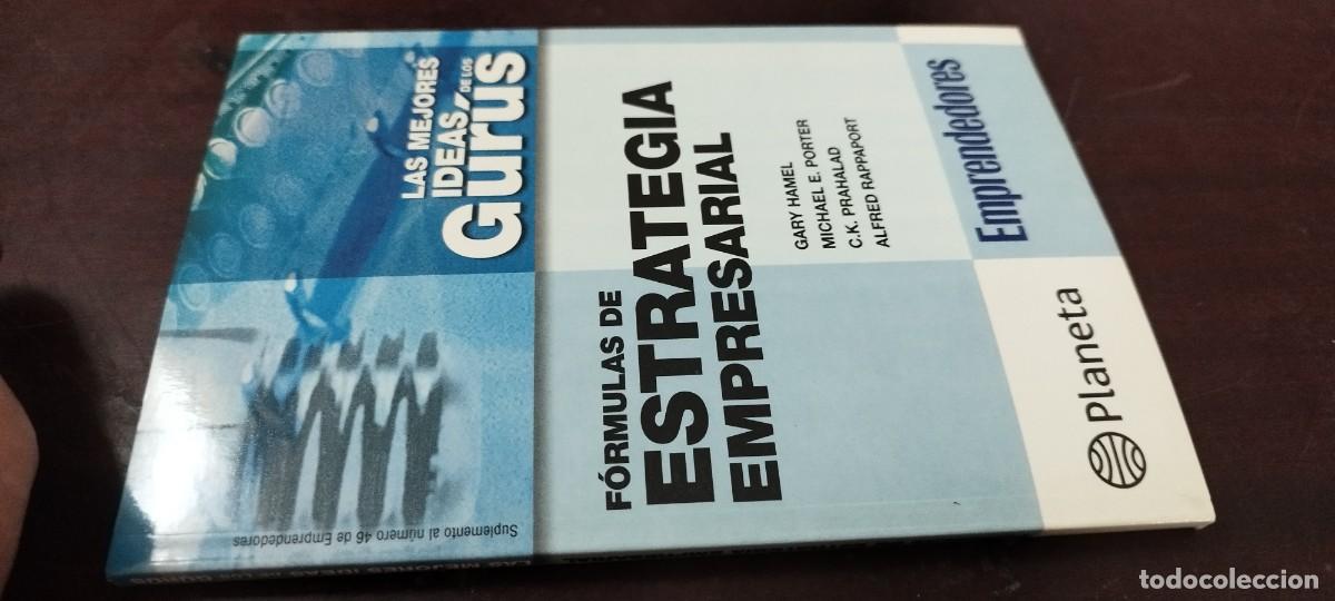 Libros de segunda mano: FORMULAS ESTRATEGIA EMPRESARIAL / MEJORES IDEAS GURUS / KARA36 / PLANETA EMPRENDEDORES