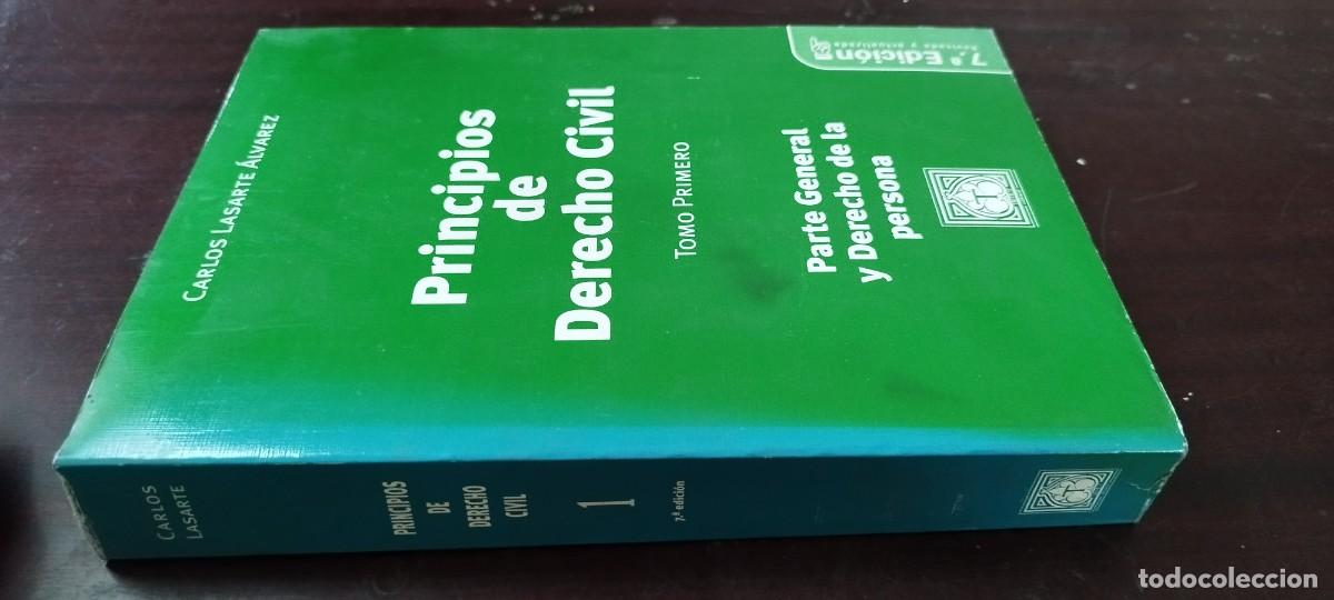 Libros de segunda mano: PRINCIPIOS DERECHO CIVIL (I) / LASARTE / KARA36 / PARTE GENERAL DERECHO PERSONA