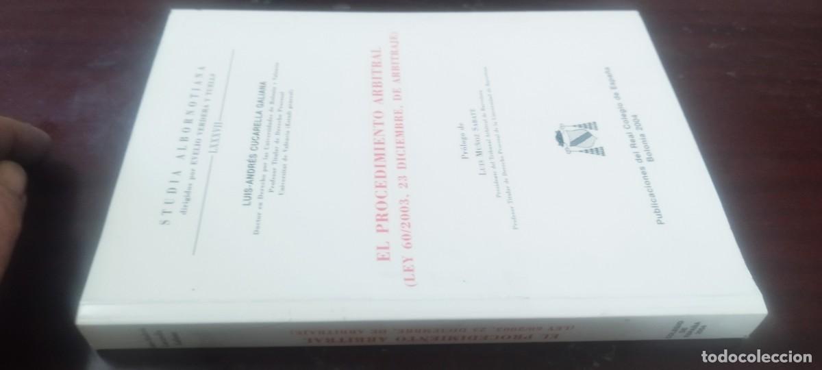 Libros de segunda mano: EL PROCEDIMIENTO ARBITRAL / CUCARELLA-VERDERA / LXXXVII / KARA36 / STUDIA ALBORNOTIANA