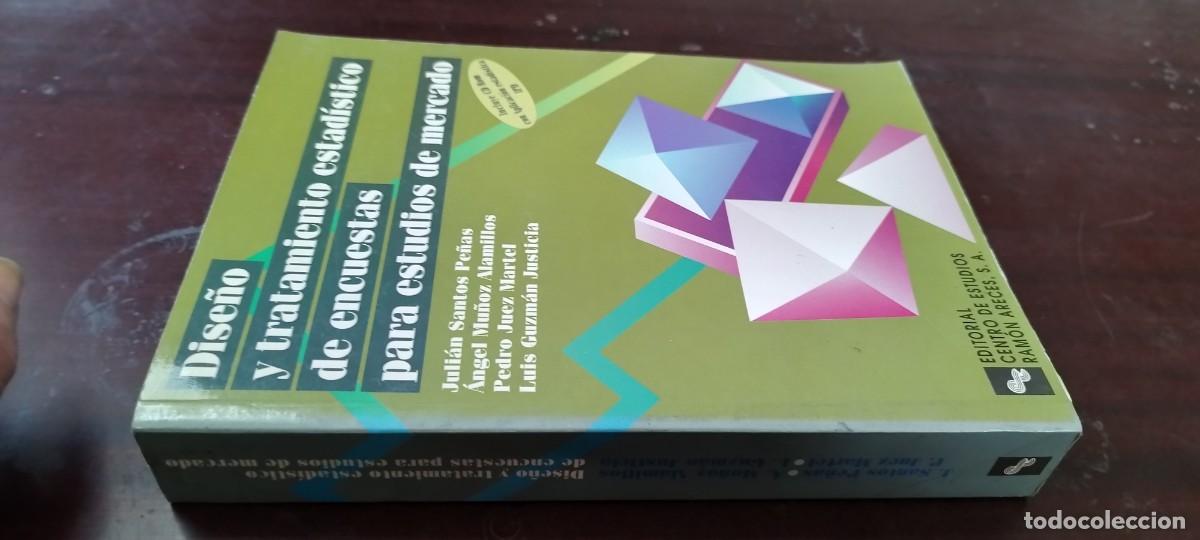 Libros de segunda mano: DISE&Ntilde;O Y TRATAMIENTO ESTADISTICO DE ENCUESTAS PARA ESTUDIO DE MERCADO / CON CD / ED RAMON ARECES