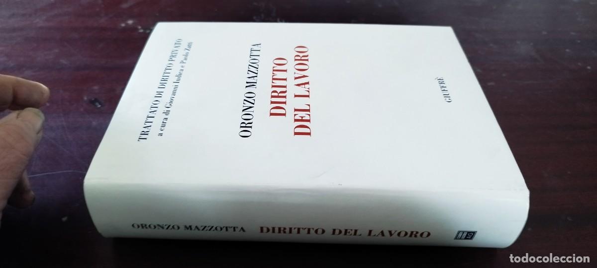Libros de segunda mano: DIRITTO DEL LAVORO / ORONZO MAZZOTTA / PU-GUI-20/EN ITALIANO