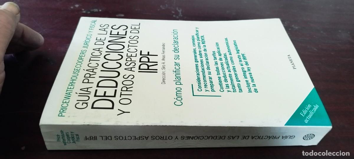 Libros de segunda mano: GUIA PRACTICA DEDUCCIONES Y OTROS ASPECTOS IRPF / PU-GUI-20 / PLANETA