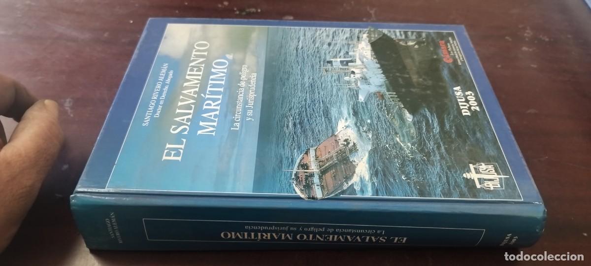 Libros de segunda mano: EL SALVAMENTO MARITIMO / SANTIAGO RIVERO / ZUX30 / CIRCUNSTANCIA DE PELIGRO Y SU JURISPRUDENCI