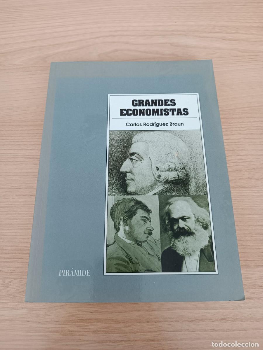 Libros de segunda mano: Grandes economistas - Carlos Rodr&iacute;guez Braun. Pir&aacute;mide