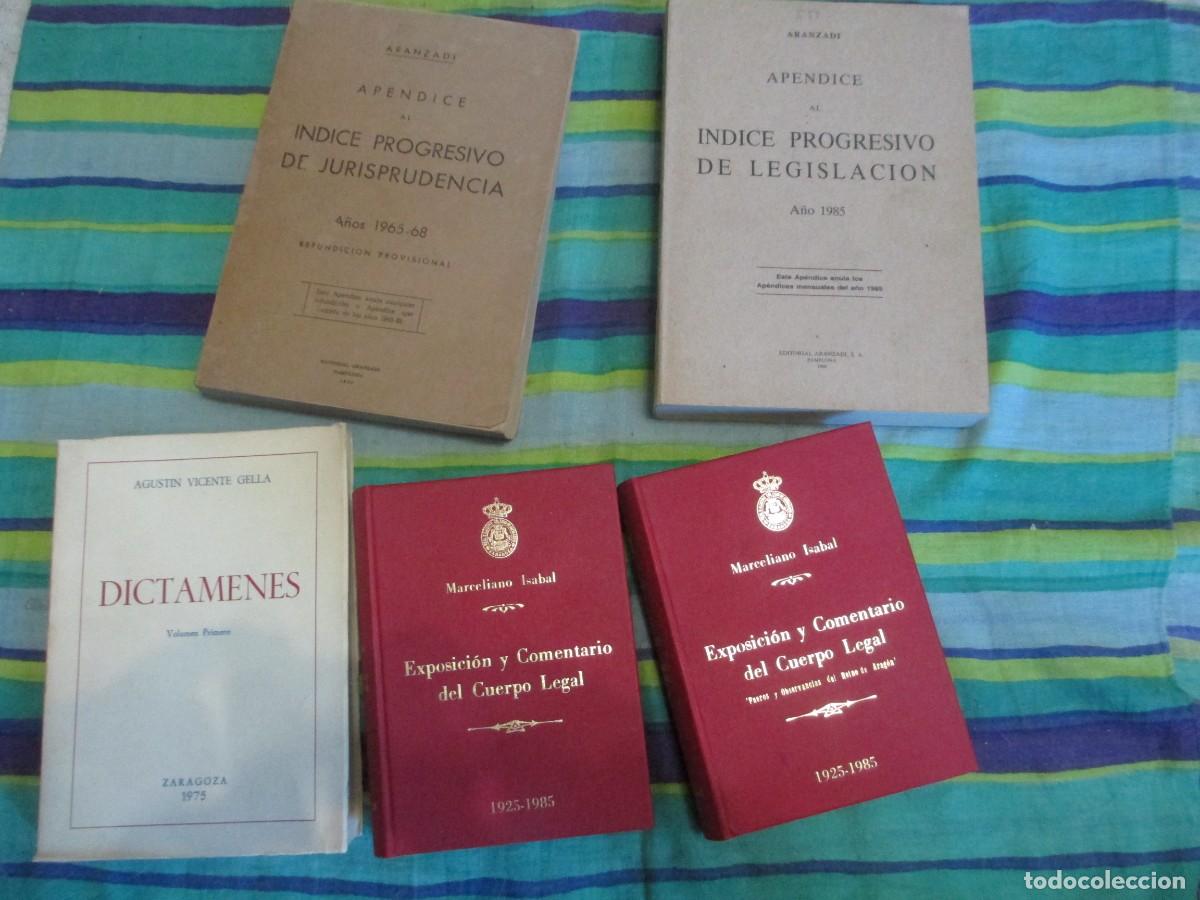 Libros de segunda mano: Lote de libros de abogacia de distintos temas y a&ntilde;os.
