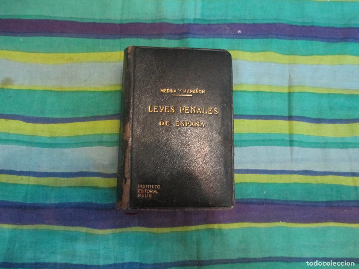 Libros de segunda mano: Leyes penales de Espa&ntilde;a editorial Reus