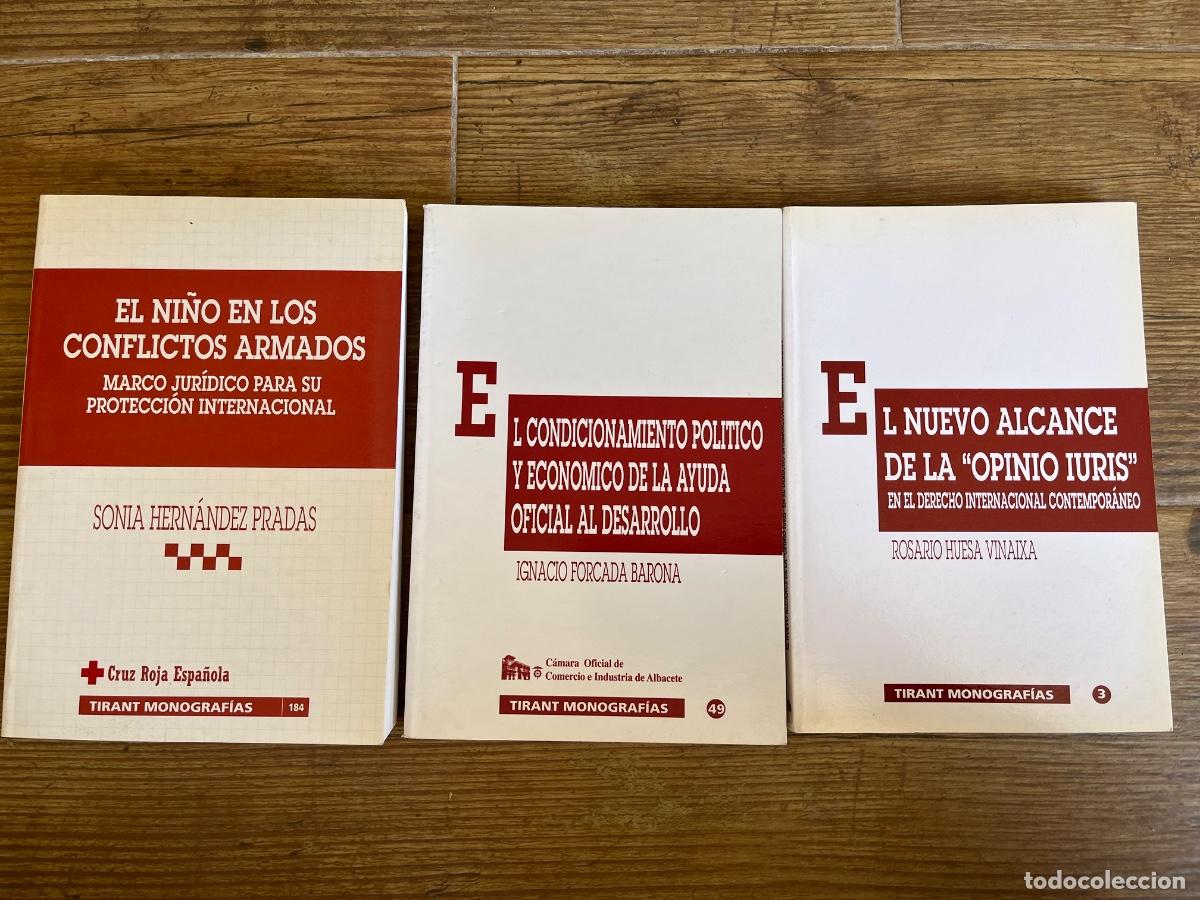 Libros de segunda mano: DERECHO INTERNACIONAL - TIRANT - 3 MONOGRAF&Iacute;AS- EL NI&Ntilde;O EN CONFLICTOS ARMADOS