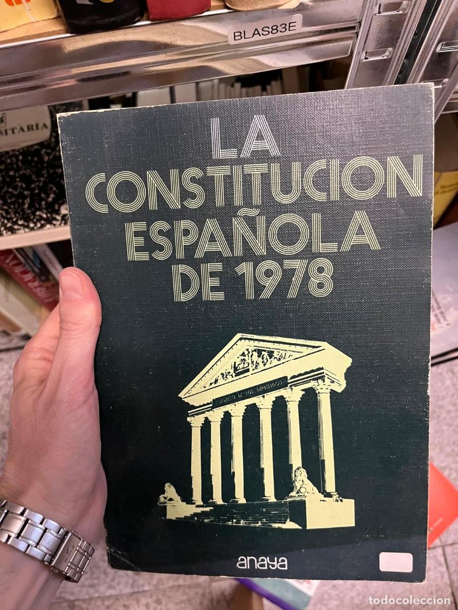 Libros de segunda mano: BLAS83E &mdash; La Constituci&oacute;n Espa&ntilde;ola de 1978 &mdash; Anaya.