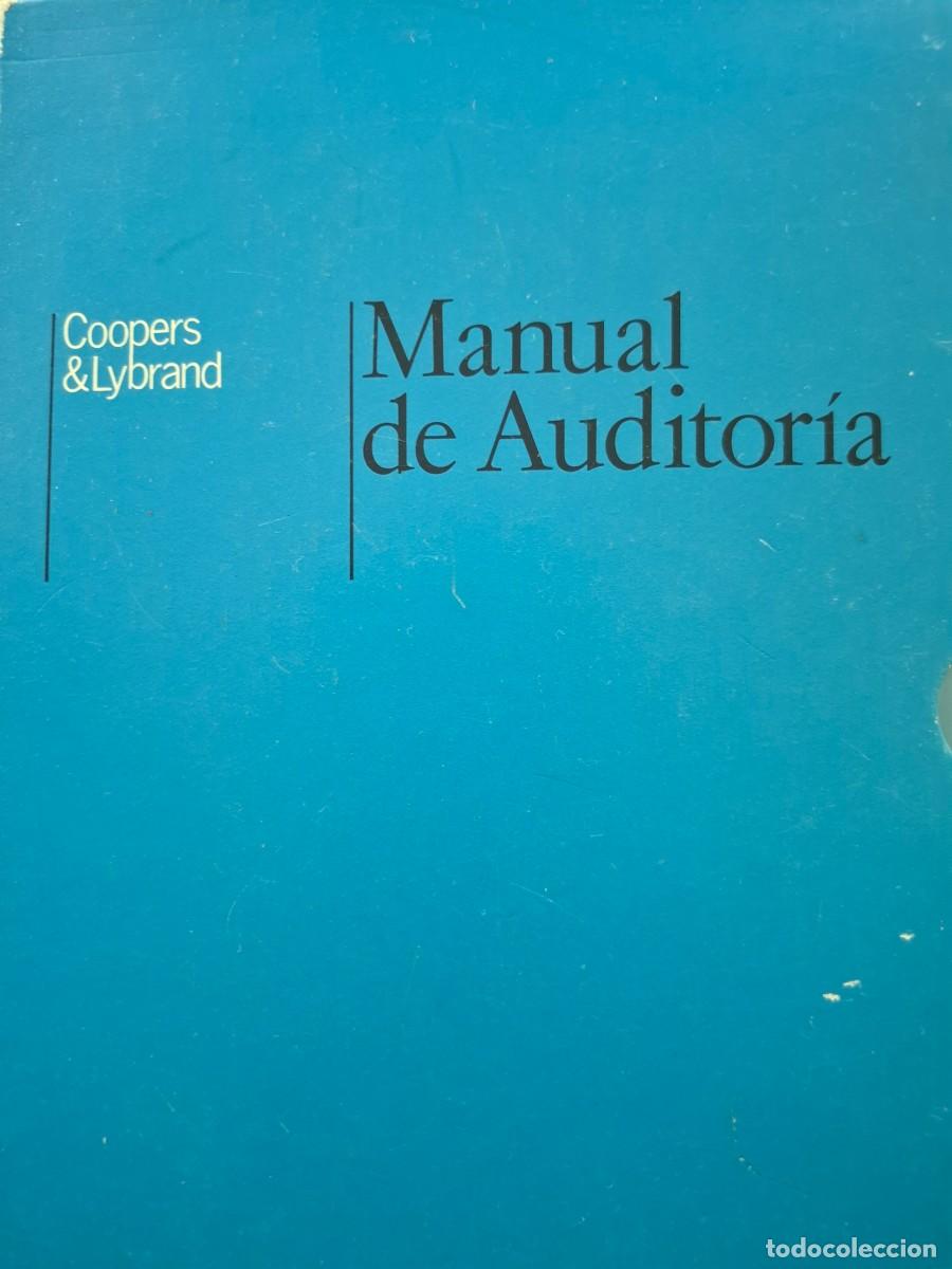 Libros de segunda mano: manual de auditor&iacute;a Coopers & Lybrand