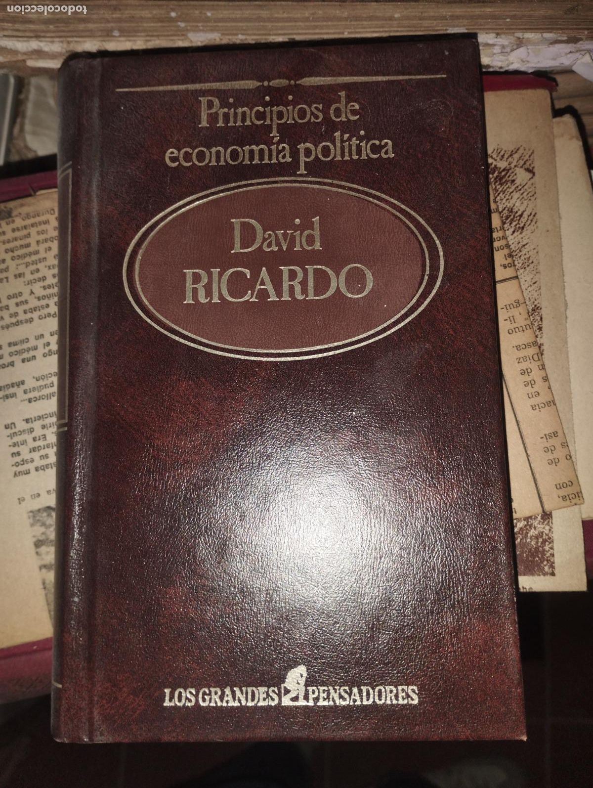Libros de segunda mano: Principios de econom&iacute;a pol&iacute;tica - David Ricardo