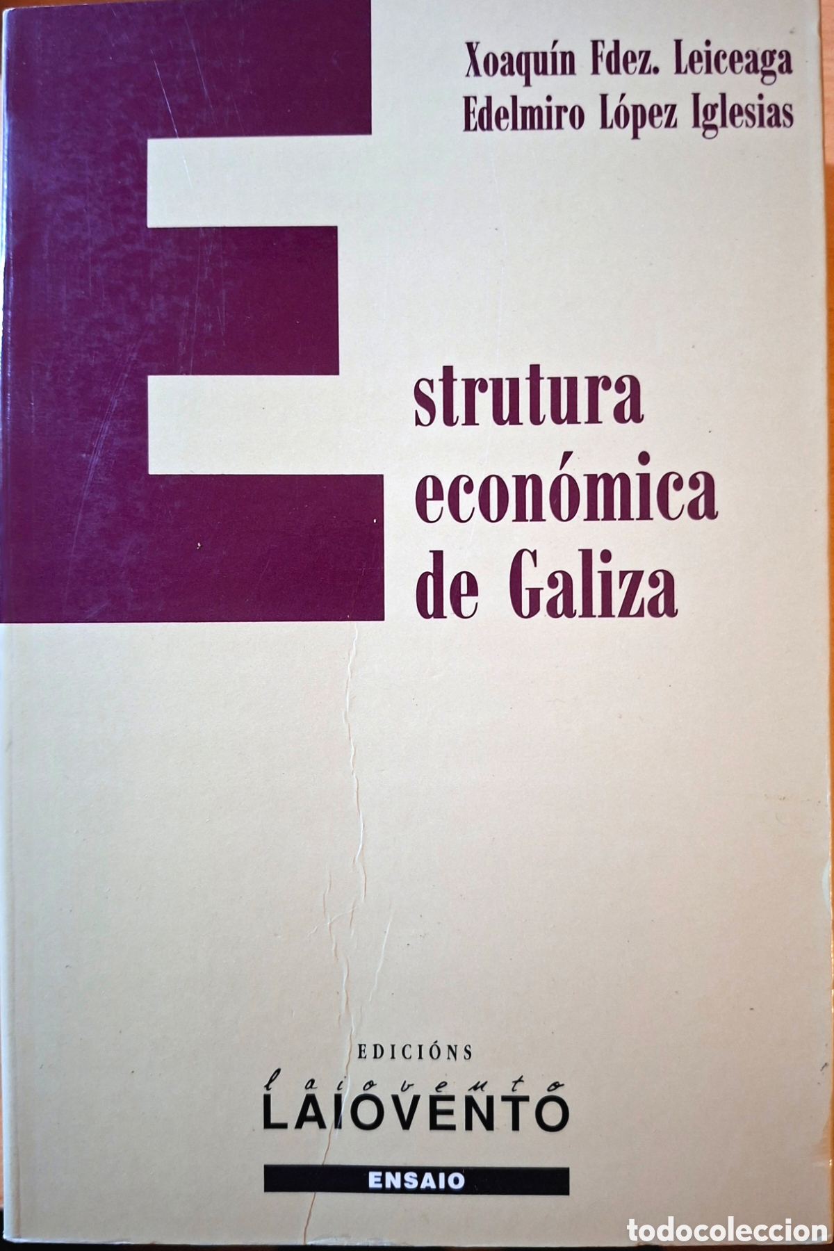 Libros de segunda mano: Fdez. Leiceaga, Xoaqu&iacute;n, L&oacute;pez Iglesias, E., ESTRUTURA ECON&Oacute;MICA DE GALIZA. Laiovento, 2000