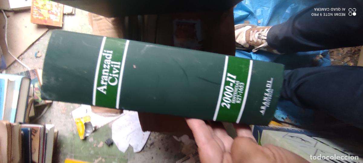 Libros de segunda mano: Aranzadi Civil 2000-II Derecho
