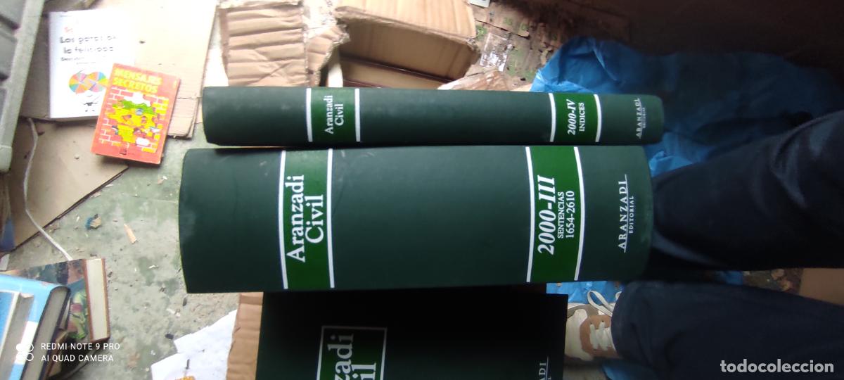 Libros de segunda mano: Aranzadi Civil 2000-IV Derecho