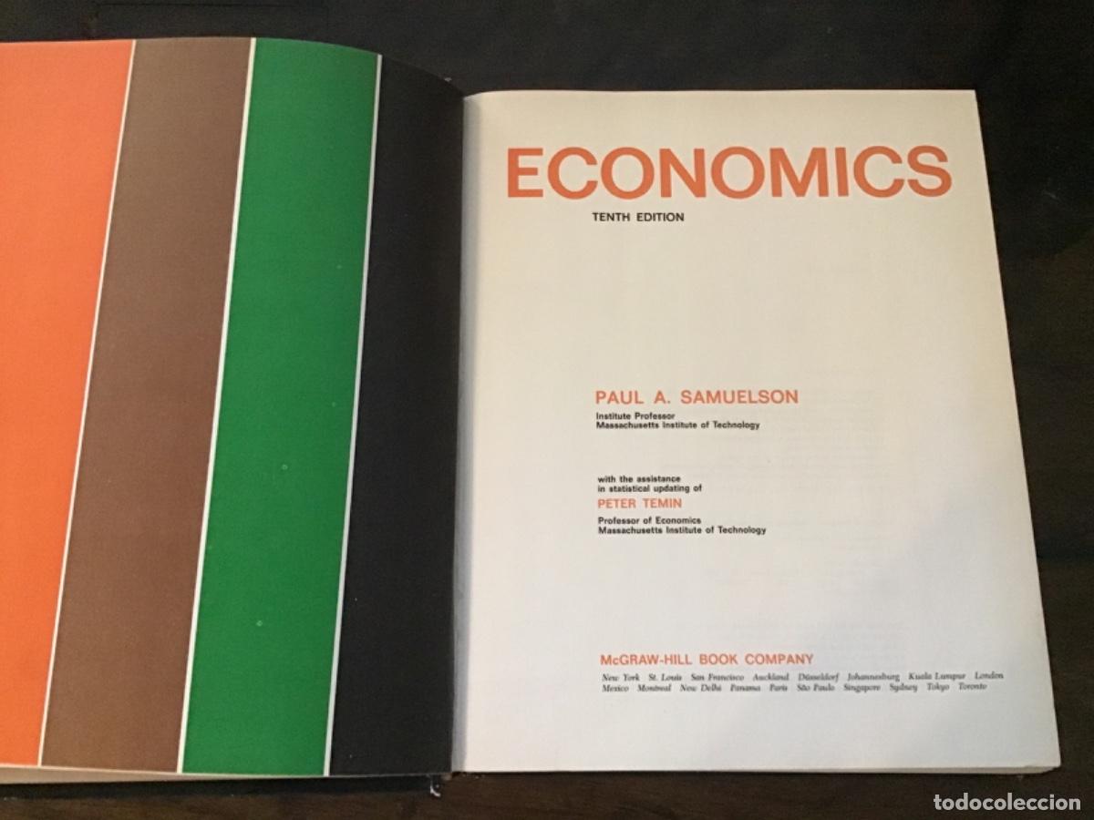 Libros de segunda mano: Samuelson.Economics. Ed. McGrawHill. 10 edici&oacute;n. 1976. En ingl&eacute;s - Foto 2