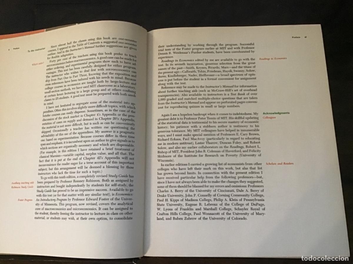 Libros de segunda mano: Samuelson.Economics. Ed. McGrawHill. 10 edici&oacute;n. 1976. En ingl&eacute;s - Foto 6