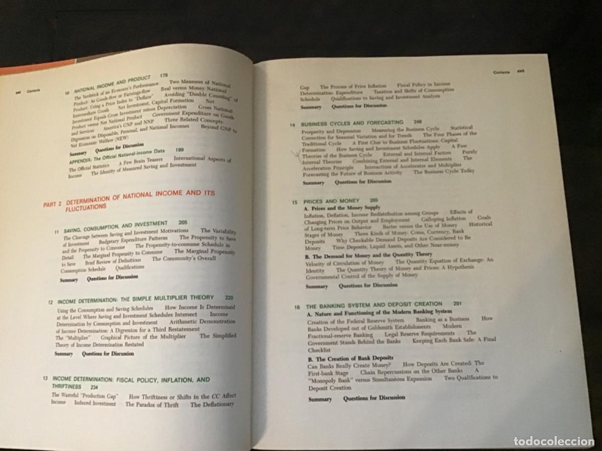 Libros de segunda mano: Samuelson.Economics. Ed. McGrawHill. 10 edici&oacute;n. 1976. En ingl&eacute;s - Foto 9