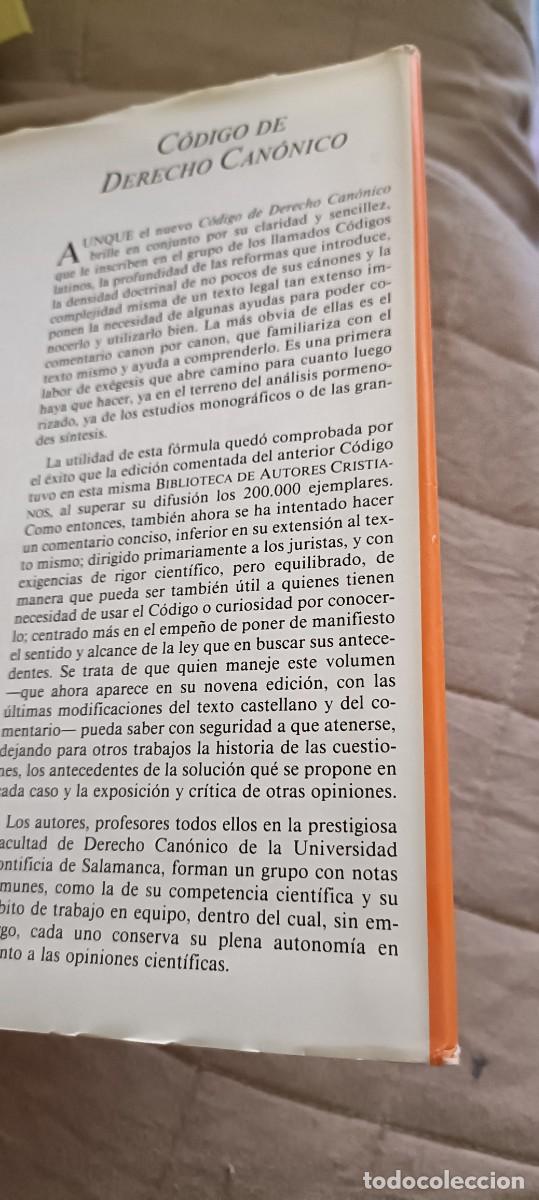 Libros de segunda mano: C&oacute;digo derecho can&oacute;nico - Foto 5