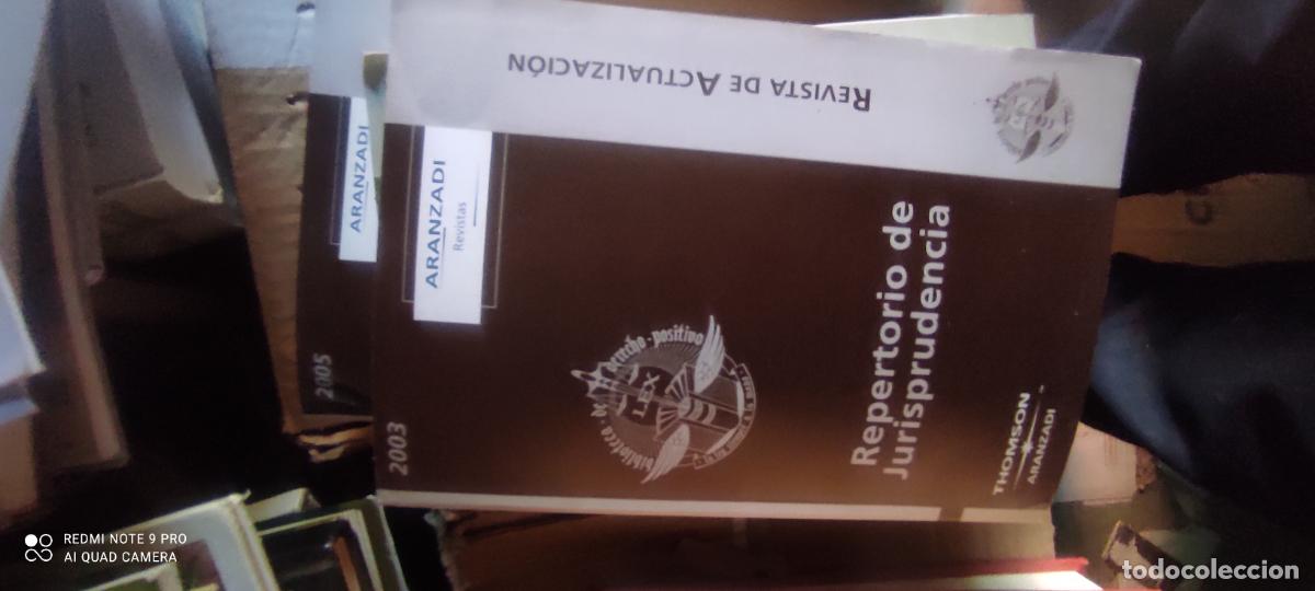 Libros de segunda mano: Repertorio de Jurisprudencia Aranzadi