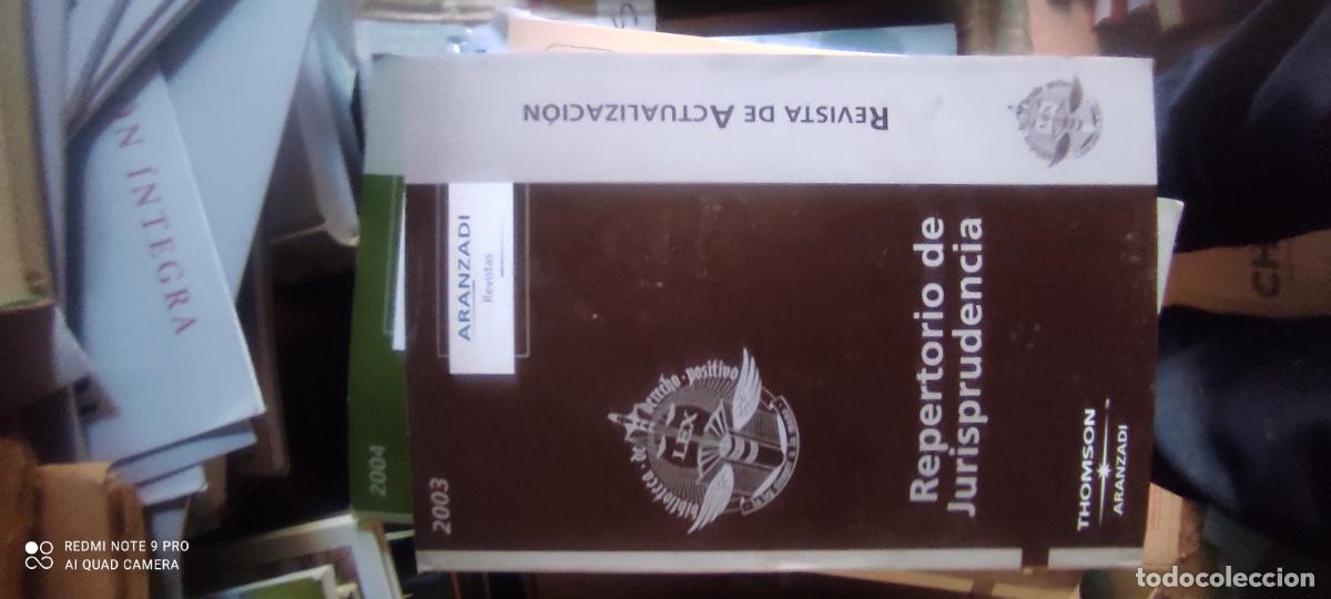 Libros de segunda mano: Repertorio de Jurisprudencia Aranzadi