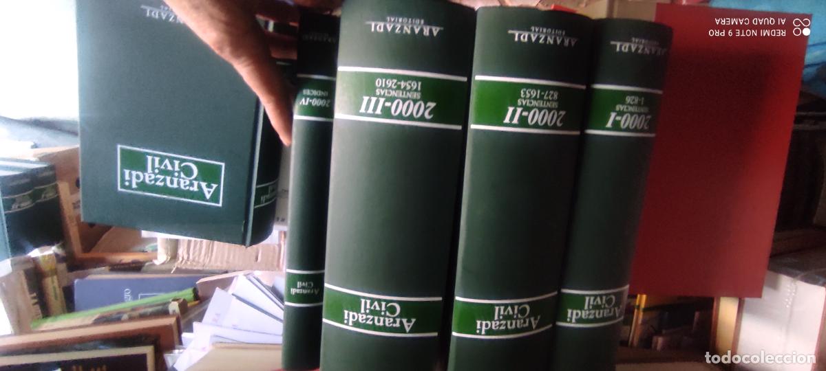 Libros de segunda mano: Aranzadi Civil, 2000, 3 vol derecho
