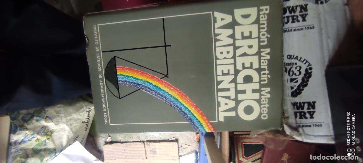 Libros de segunda mano: DERECHO AMBIENTAL. - MARTIN MATEO, Ramon.