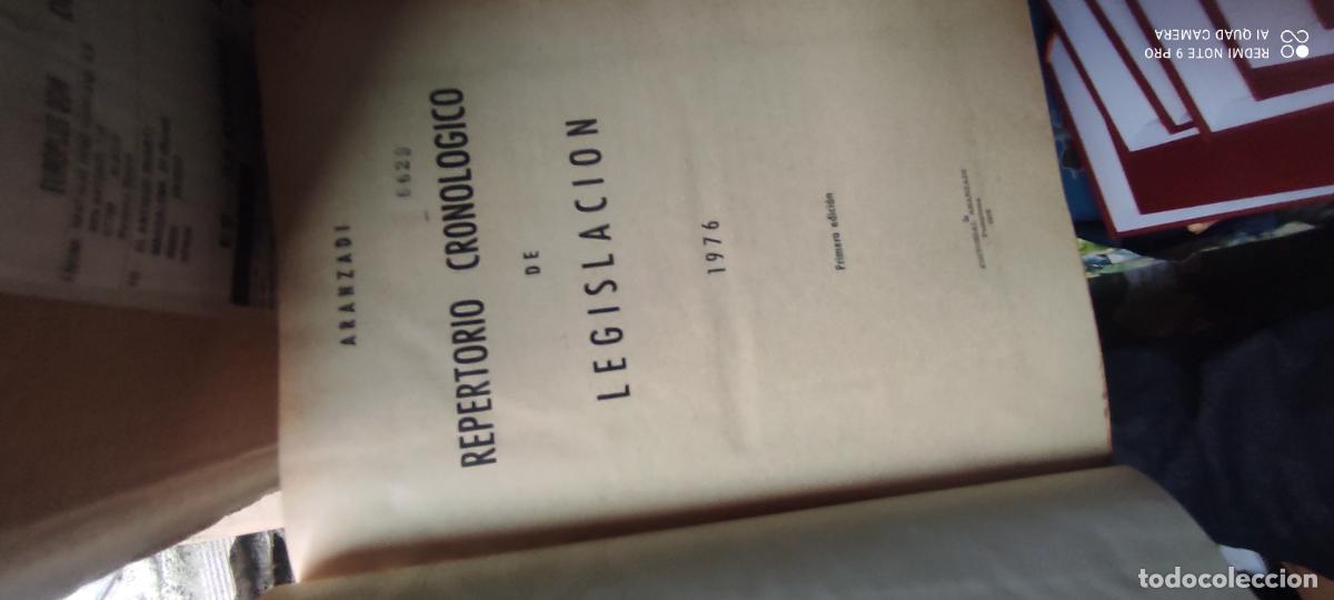Libros de segunda mano: Repertorio cronol&oacute;gico de legislaci&oacute;n, 76