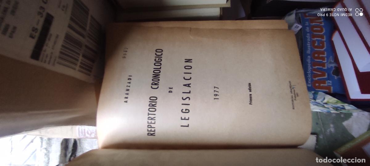 Gebrauchte B&uuml;cher: Repertorio cronol&oacute;gico de legislaci&oacute;n, 77