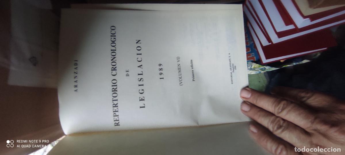 Gebrauchte B&uuml;cher: Repertorio cronol&oacute;gico de legislaci&oacute;n, 89