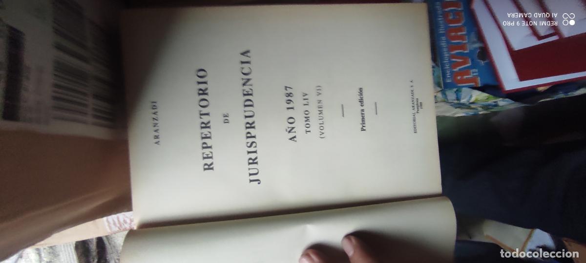 Libros de segunda mano: Repertorio de Jurisprudencia, 87