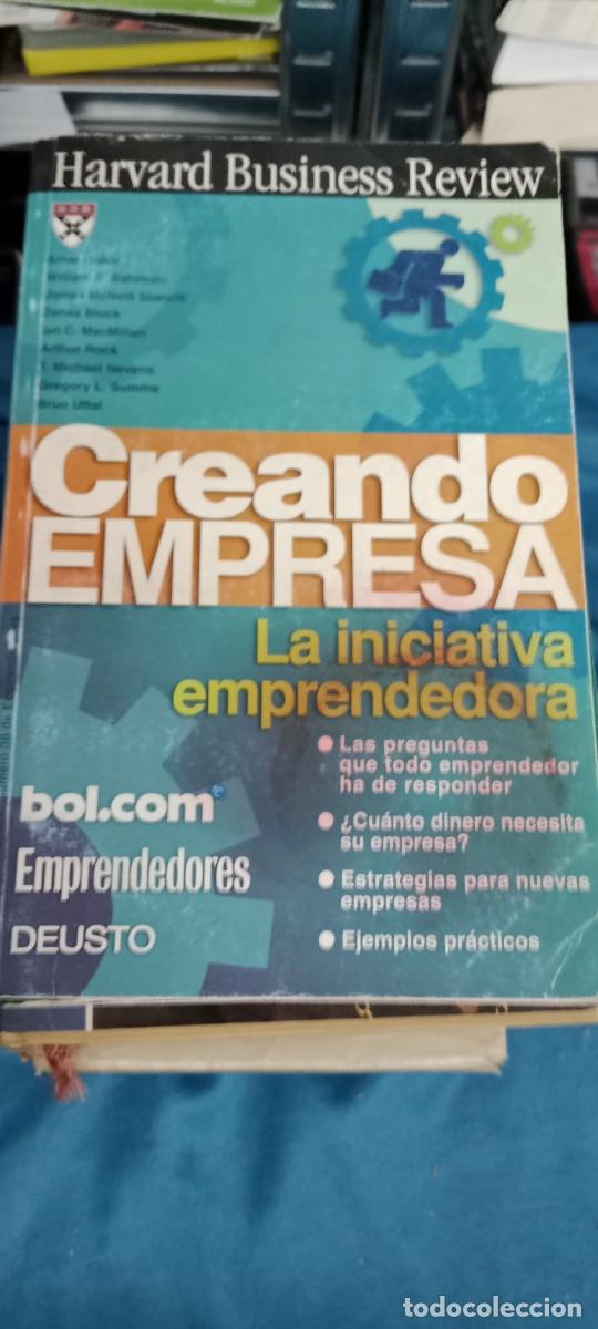 Second hand books: CREANDO EMPRESA. LA INICIATIVA EMPRENDEDORA (HARVARD BUSINESS REVIEW) LIBRO GG-DNI