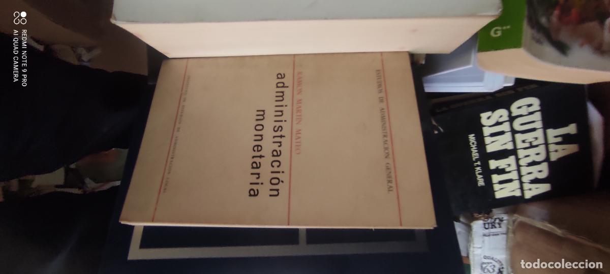 Second hand books: administraci&oacute;n monetaria - Ram&oacute;n Mart&iacute;n Mateo