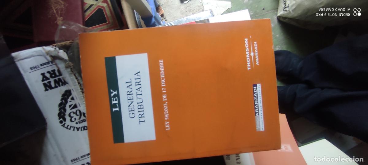Second hand books: Ley General Tributaria, Aranzadi