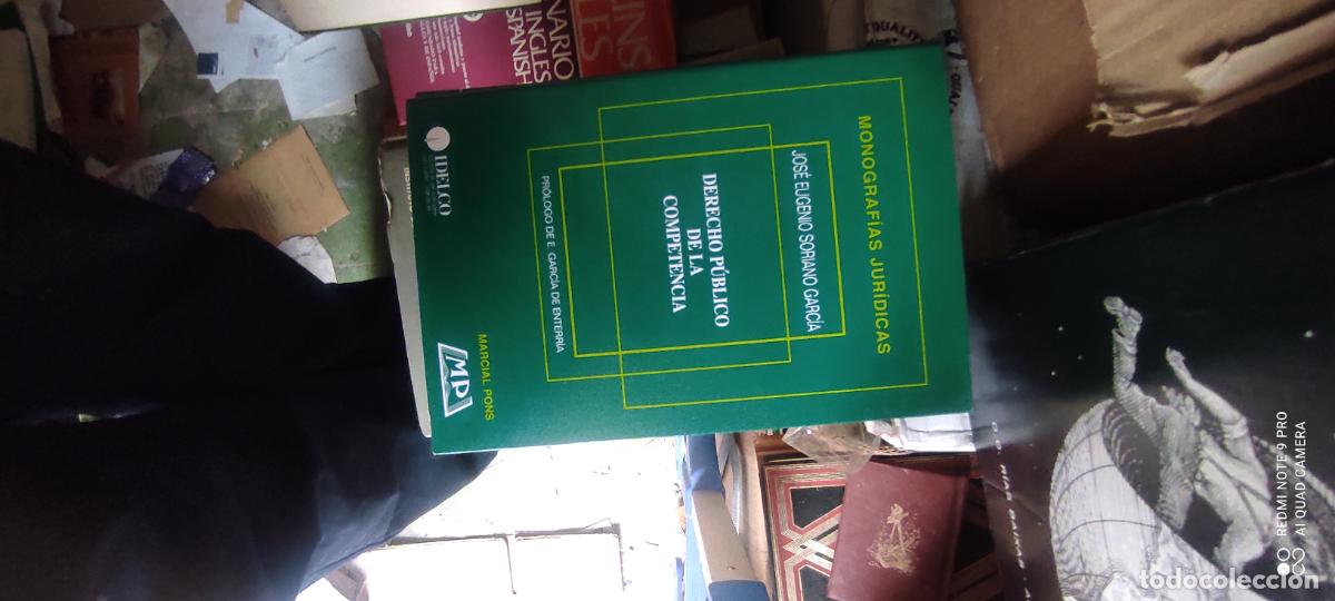 Second hand books: Derecho p&uacute;blico de la competencia, Jos&eacute; Eugenio Soriano Garc&iacute;a
