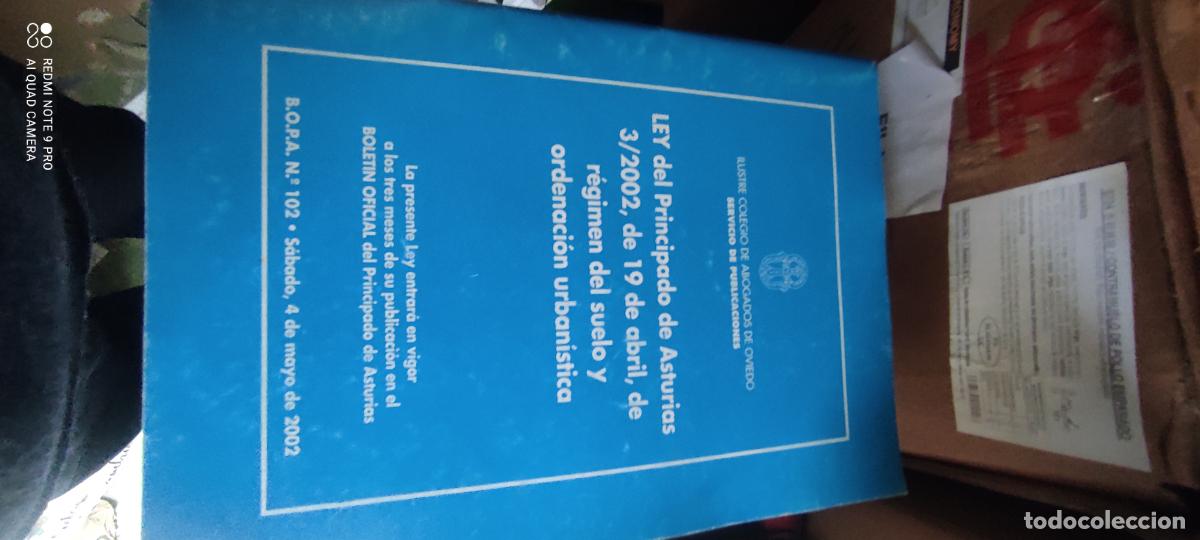 Libros de segunda mano: LEY DEL PRINCIPADO DE ASTURIAS DE R&Eacute;GIMEN DEL SUELO Y ORDENACI&Oacute;N URBAN&Iacute;STICA. Ley 3/2002, de 19 de A