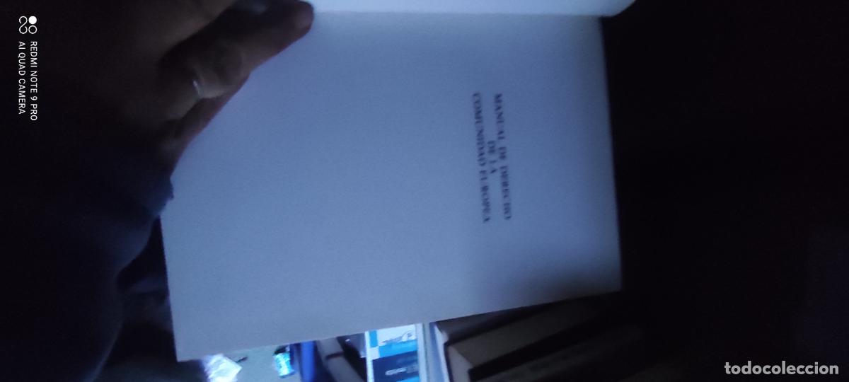 Second hand books: Manual de derecho de la comunidad europea, Carlos Francisco Molina