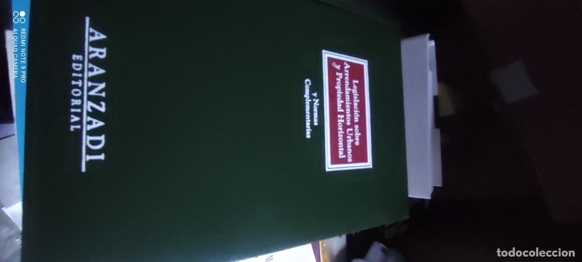 Libros de segunda mano: Legislaci&oacute;n sobre arrendamientos urbanos y propiedad horizontal. Y normas complementarias. Aranzadi