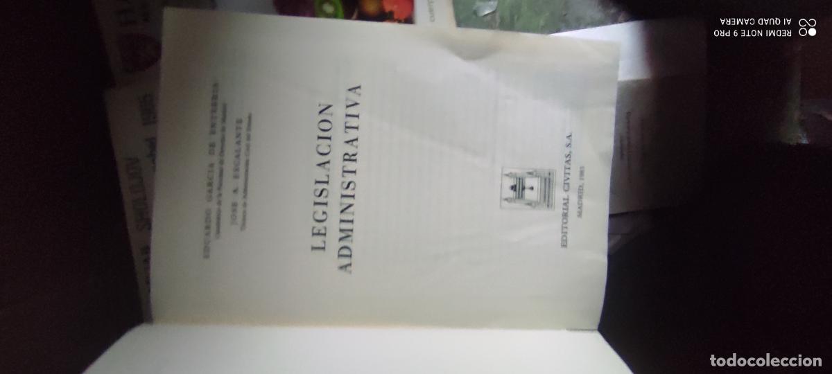 Libros de segunda mano: legislacion administrativa civitas