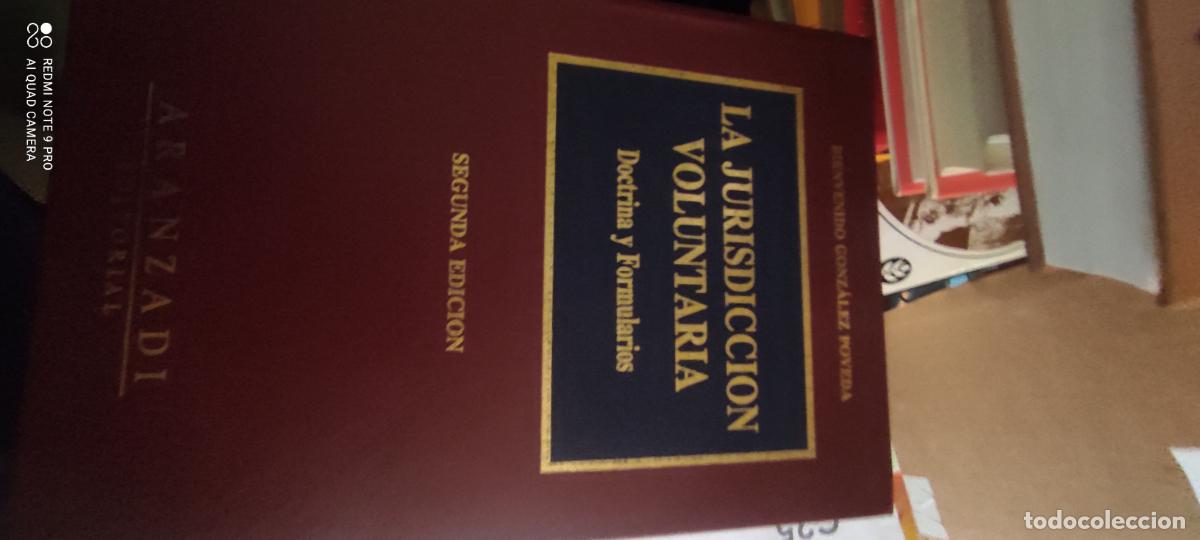 Libros de segunda mano: LA JURISDICCION VOLUNTARIA. DOCTRINA Y FORMULARIOS. - GONZALEZ POVEDA Bienvenido.