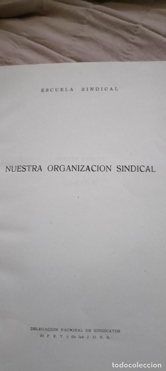 Libros de segunda mano: Nuestra organizaci&oacute;n sindical. - Foto 4