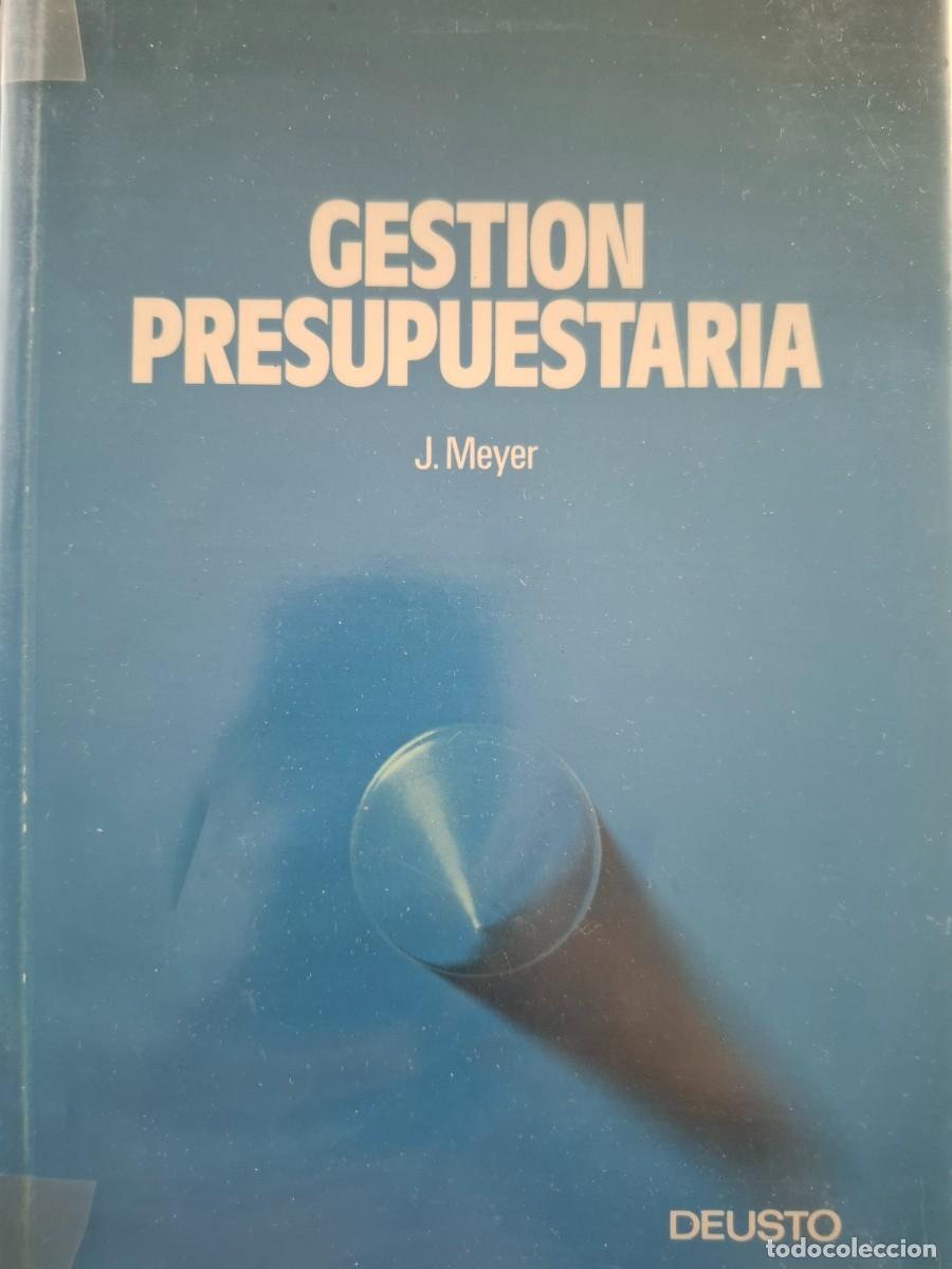 Libros de segunda mano: gesti&oacute;n presupuestaria Jean Meyer - Foto 1
