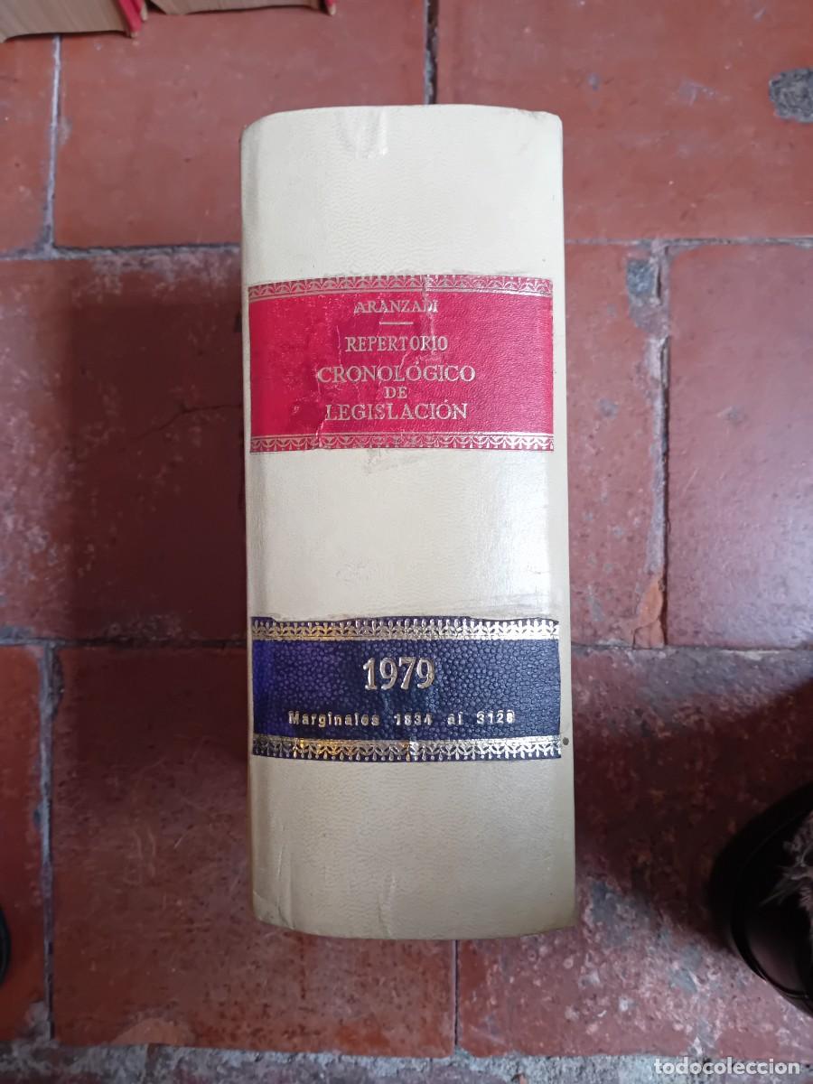 Libros de segunda mano: Aranzadi 1979 marginales 1834 al 3128, primera edici&oacute;n