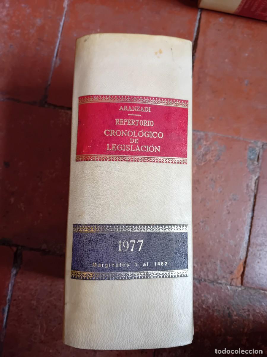 Libros de segunda mano: Aranzadi 1977 marginales 1 al 1482 primera edici&oacute;n