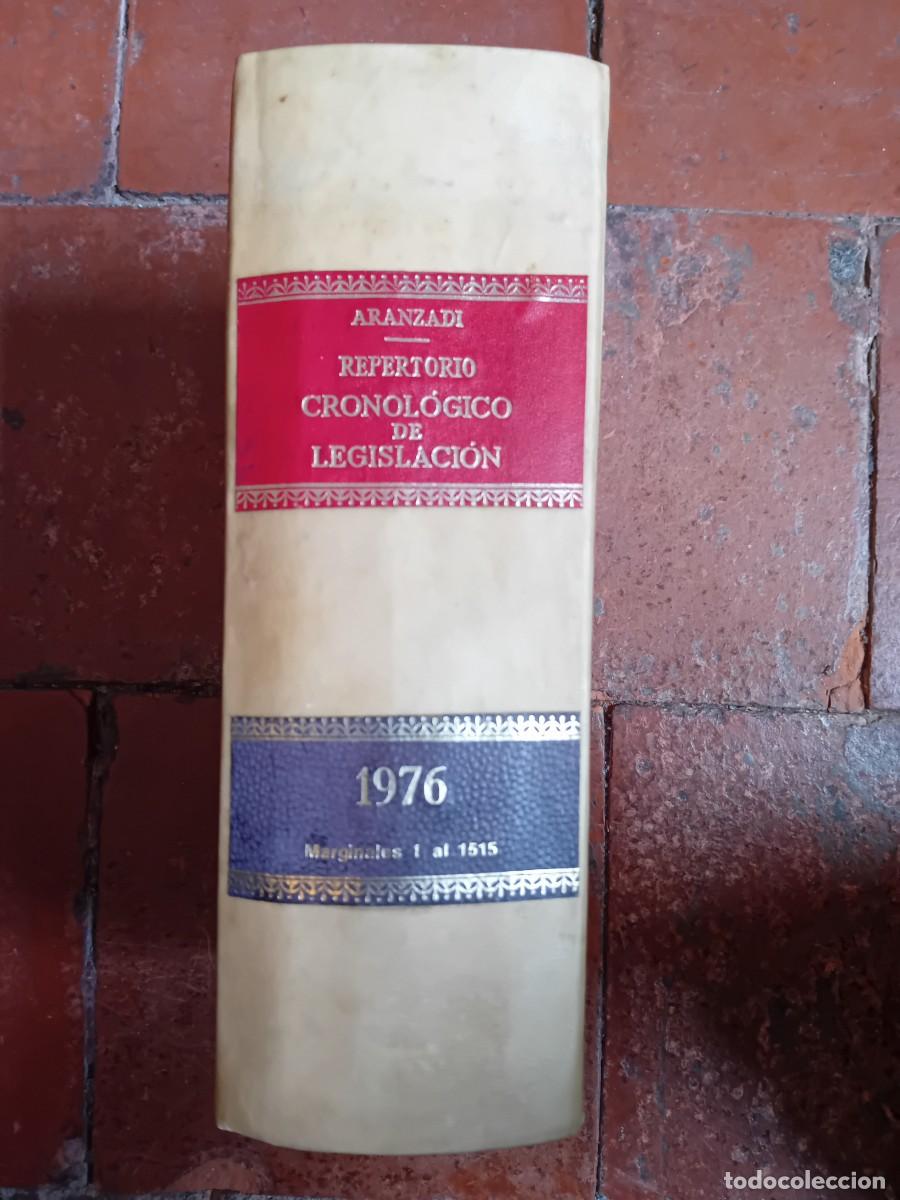 Libros de segunda mano: Aranzadi 1976 marginales 1 al 1515 primera edici&oacute;n