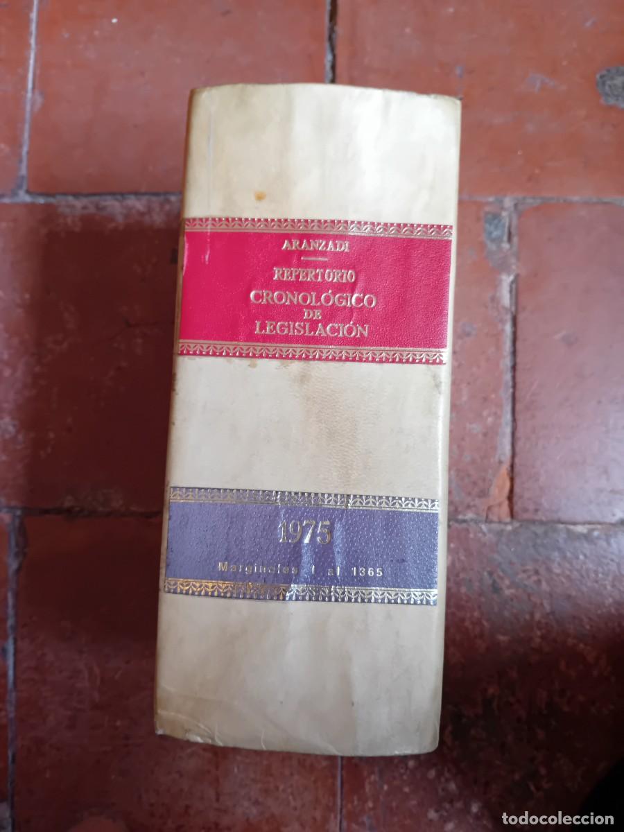 Libros de segunda mano: Aranzadi 1975 marginales 1 al 1365 primera edici&oacute;n