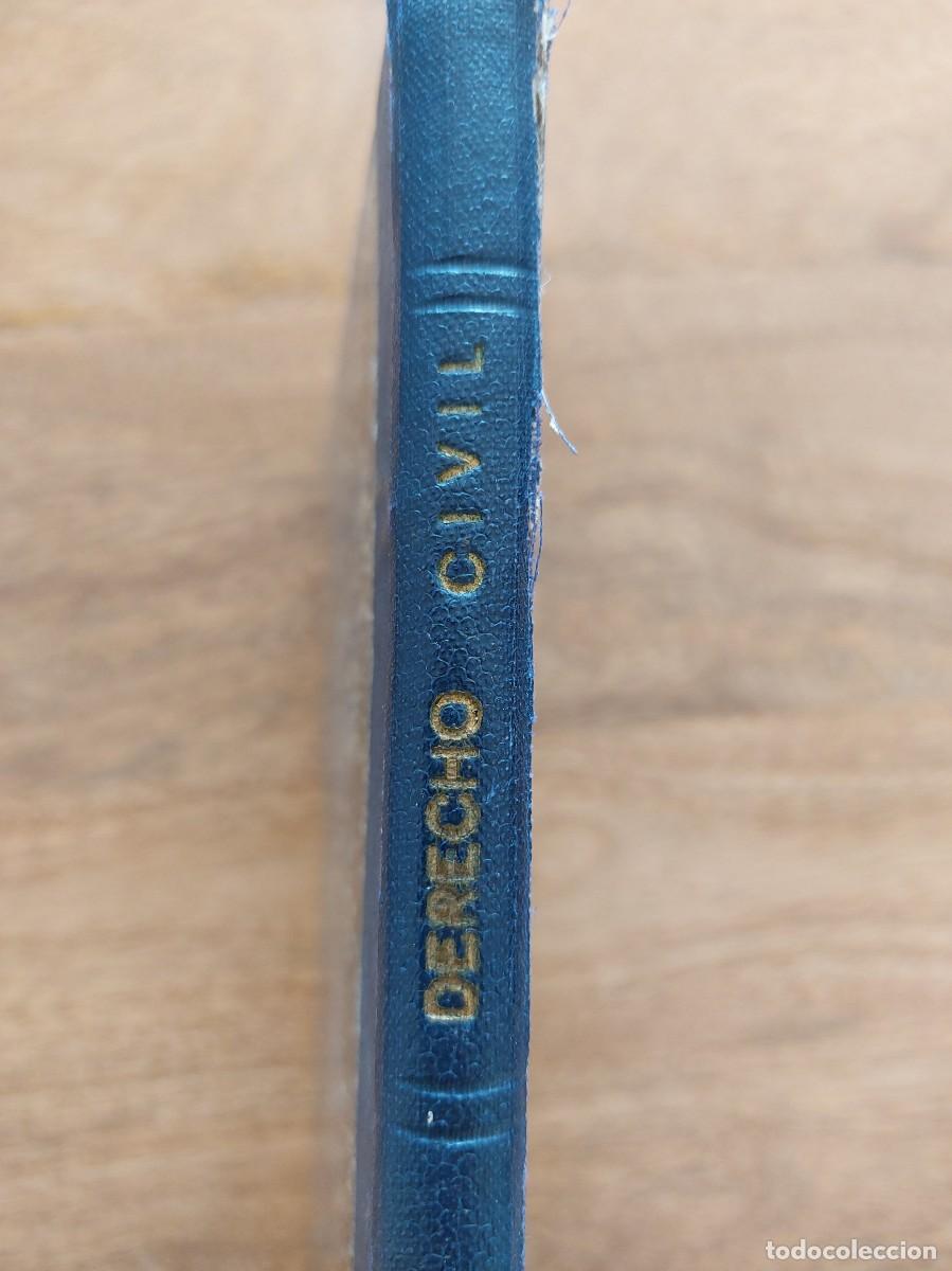 Libros de segunda mano: DERECHO CIVIL - APUNTES ENCUADERNADOS - A&Ntilde;OS 50