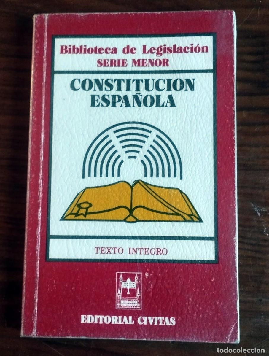 Livros em segunda m&atilde;o: &rdquo;Constituci&oacute;n Espa&ntilde;ola (Texto &Iacute;ntegro)&rdquo;, Editorial Civitas