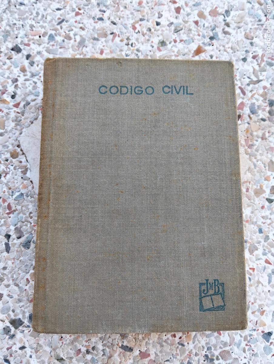 Libros de segunda mano: C&oacute;digo civil espa&ntilde;ol ajustado a la edici&oacute;n oficial anotado y concordada con la legislaci&oacute;n civil